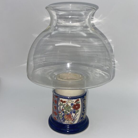 Vintage Gailstyn-Sutton Towle Japanese Votive Candle Holder With Glass Shade 10" - Picture 5 of 8